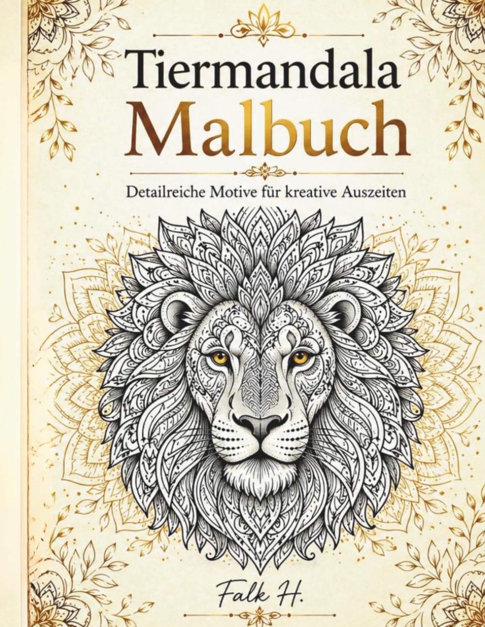 Tiermandala Malbuch: Detailreiche Motive für kreative Auszeiten
