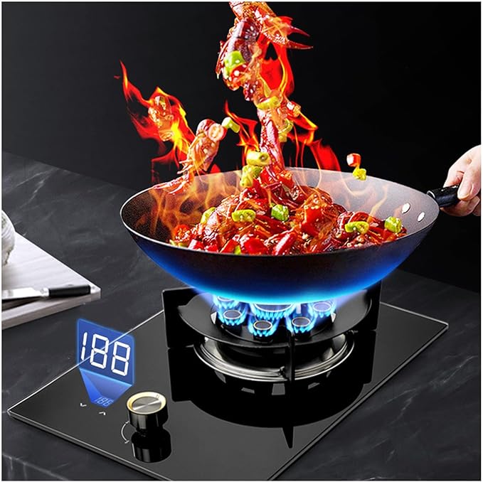 Estufa Portátil a Gas de 1 Puesto con Encendido Electrónico y Vidrio Templado miniatura 2