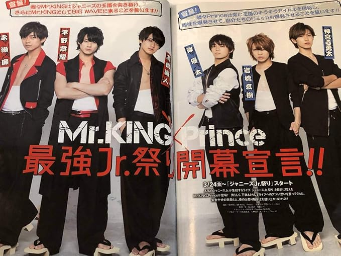 Amazon ザテレビジョン 17 Mr King 平野紫耀 King Prince 神宮寺勇太 岩橋玄樹 応援団グラビア 嵐 大野智 北村匠海 V6 おもちゃ おもちゃ