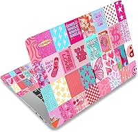 Vista 85 de Adhesivo para laptop de 12.1-15.6 pulgadas, calcomanía reutilizable universal de vinilo para laptop, protector de arte impermeable en color panal
