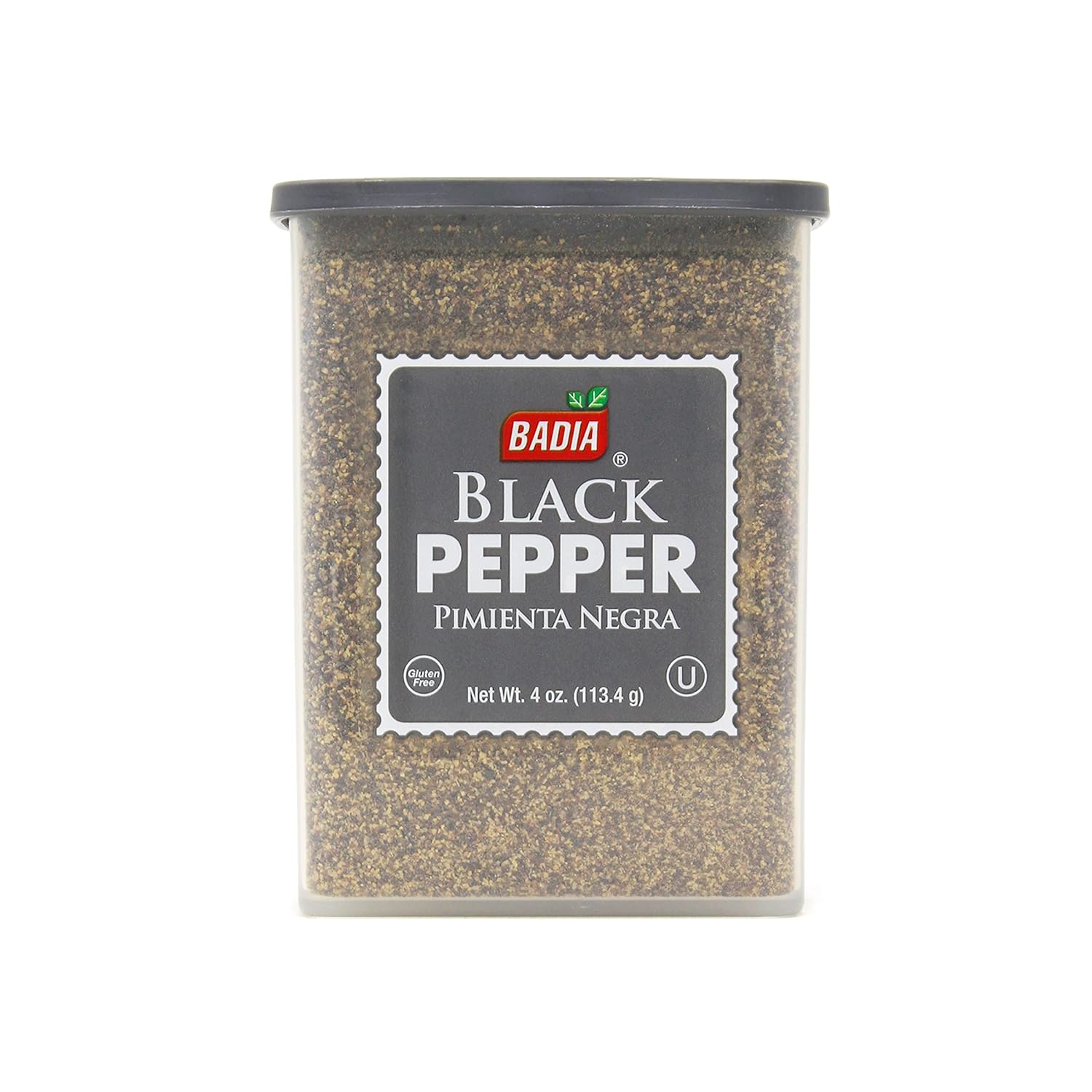Badia Black Pepper Ground, 4 Ounce (Pack of 12)