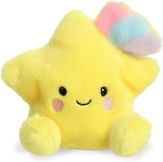 Aurora® Adorable Palm Pals™ Pisces Star™ Stuffed Animal - Pocket-Sized Play - Collectable Fun - Yellow 5 Inches