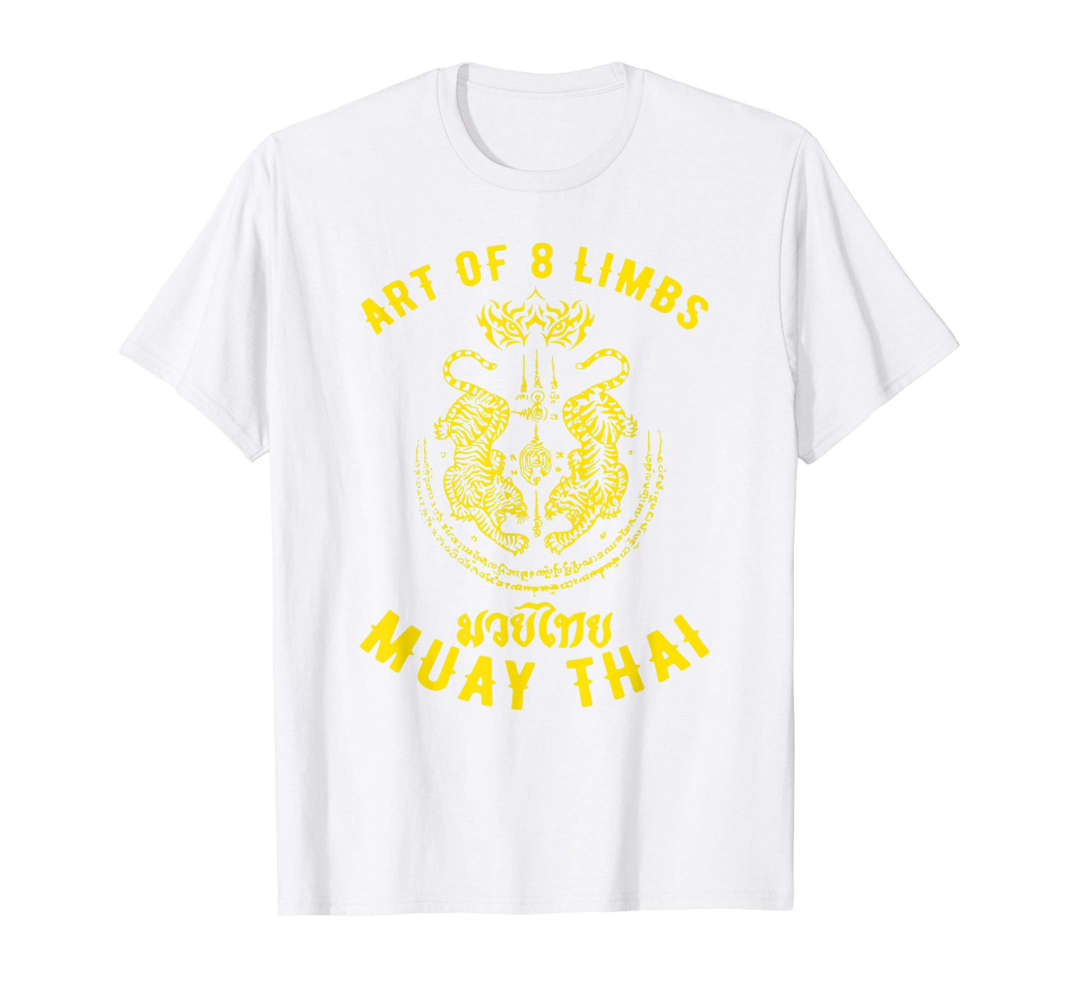 Muay Thai MMA Gift ApparelMuay Thai MMA Tiger Art of 8 Limbs Kickboxing T-Shirt