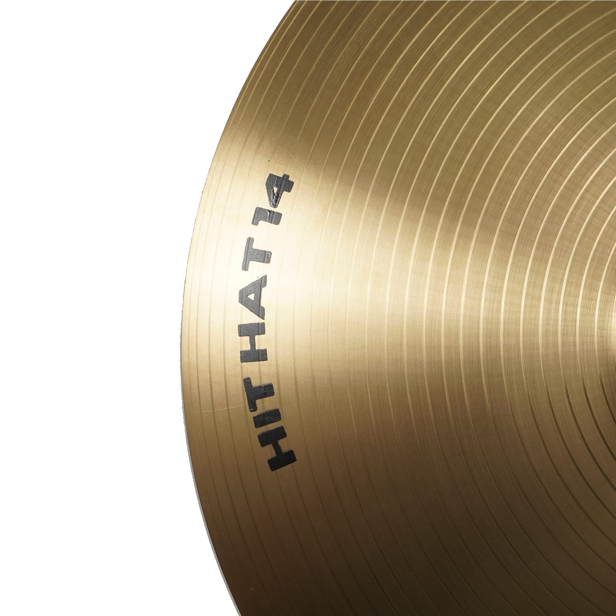 Cymbals HCS piatto Hi-hat 14 pollici (35,56cm) per Batteria – Coppia – Finitura Tradizionale Alloy