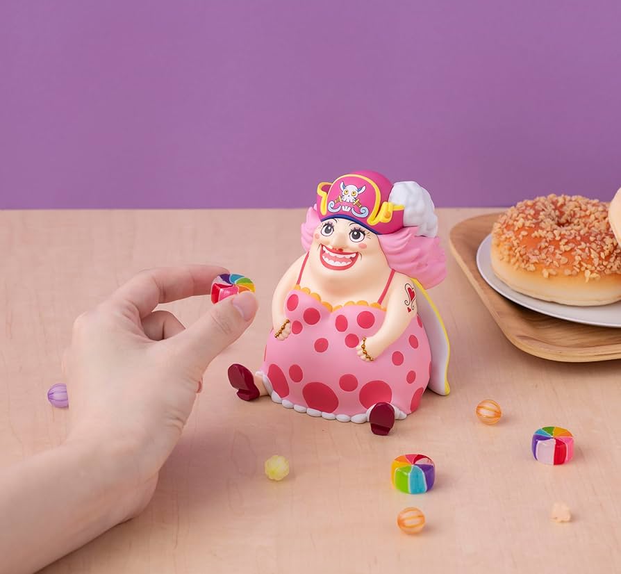 Amazon.co.jp: るかっぷ ONE PIECE ビッグ・マム 約110mm PVC製 塗装