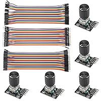 Algopix Similar Product 11 - WMYCONGCONG 5 PCS KY040 Rotary Encoder