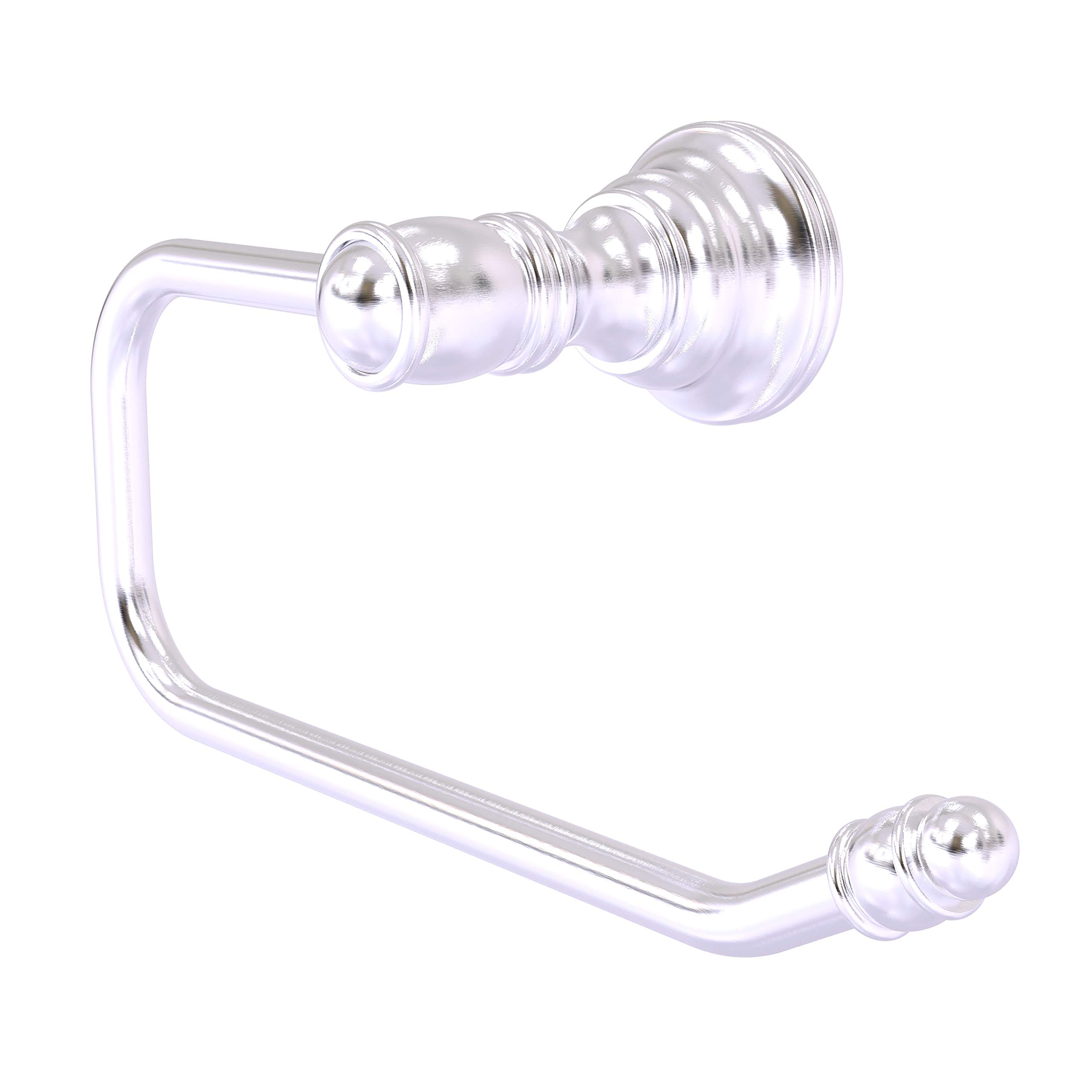 Allied Brass CL-24E Carolina Collection Euro Style Tissue Toilet Paper Holder, Satin Chrome