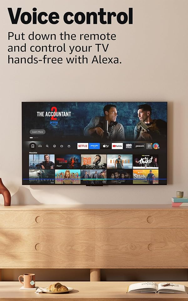 Amazon Ember 55" QLED Series with Fire TV (newest model), 4K Ultra HD smart TV, HDR10+, Dolby Vision, Dolby Audio, quad-core processor, find shows faster with Alexa+ by Amazon - Image 3