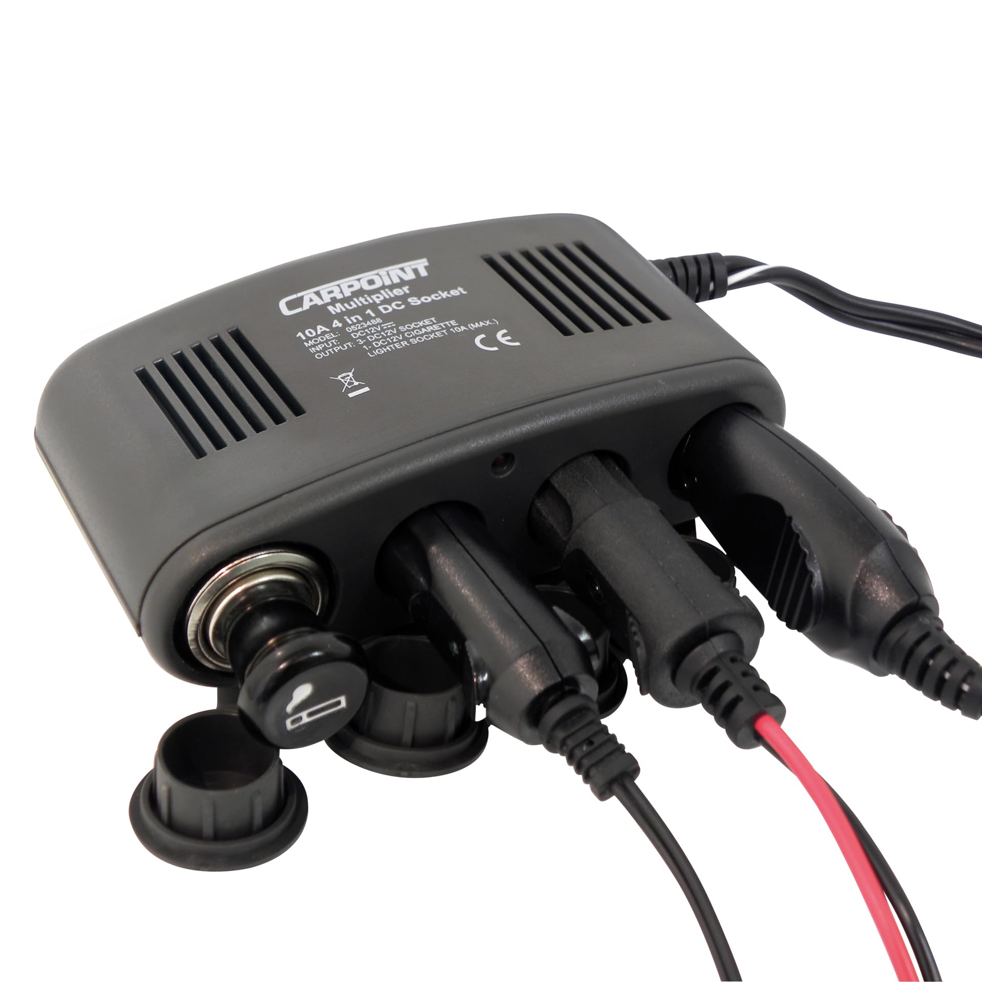Carpoint Prise Quadruple 12V 10A