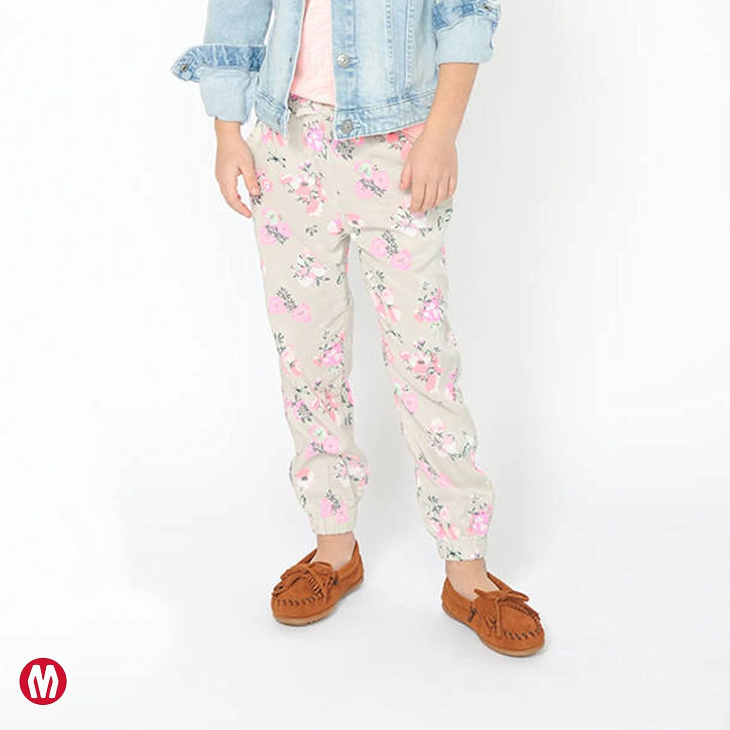 Minnetonka Kids' Kilty Hardsole Moccasin - Image 6