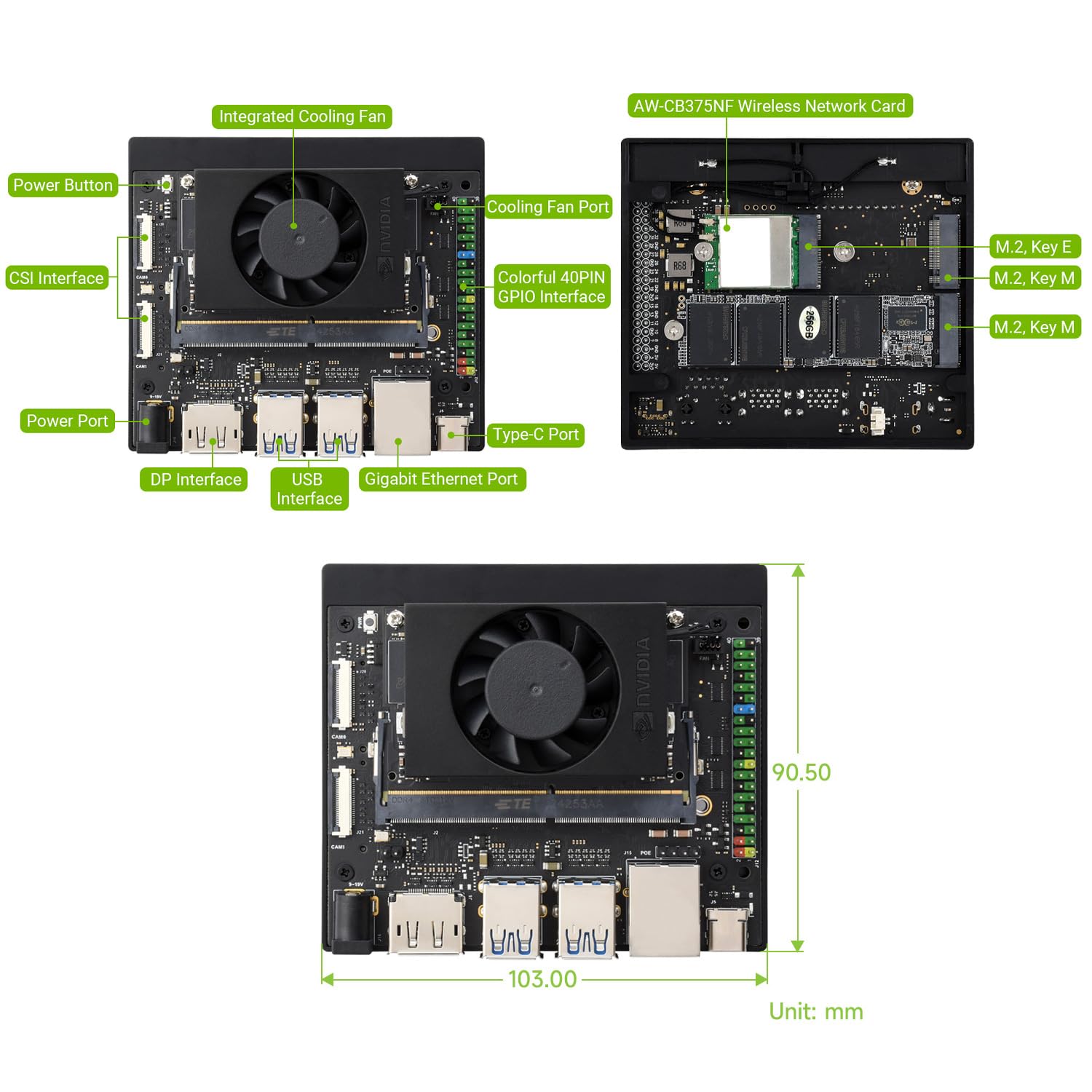 Amazon.com: Waveshare Jetson Orin Nano AI Development Kit for