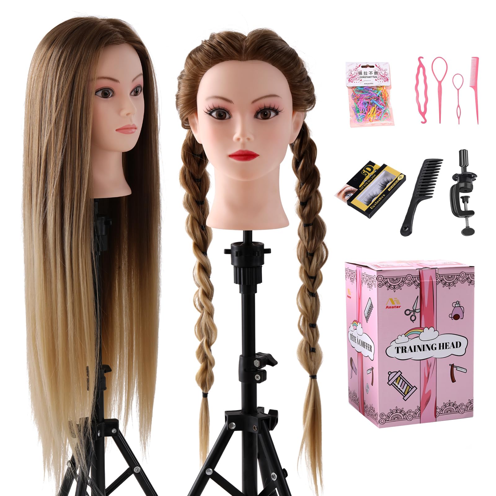 24" Hairdressing Head