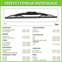 Vista 56 de PARRATI® 12 Inch Rear Wiper Blade Replacement for 2001-2012 2019-2023 Toyota RAV4 2001-2019 Highlander/2011-2024 Dodge Durango 2009-2022