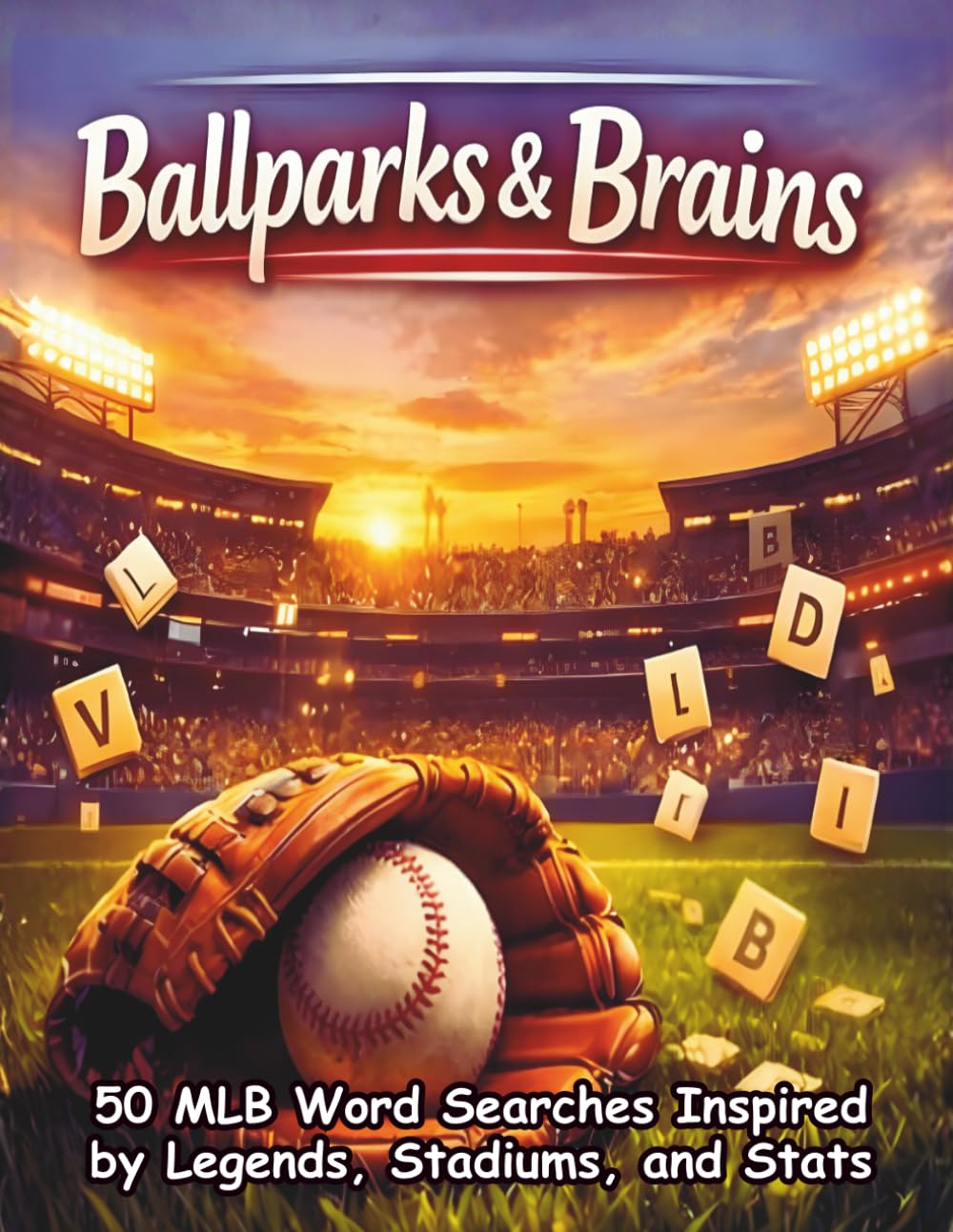 Ballparks & Brains: 50 MLB Word Searches Inspired by Legends, Stadiums, and Stats