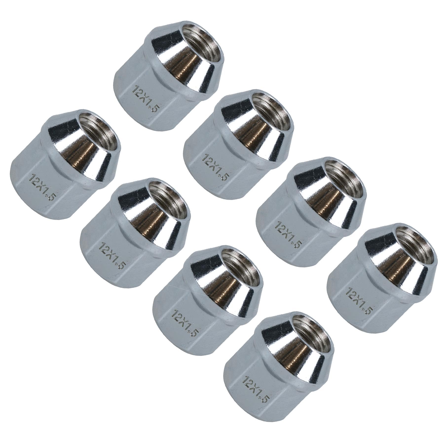 AB Tools Tornillos De Rueda De Repuesto M12 X 1.5 Cónicos Para Bujes De Remolque, Paquete De 10
