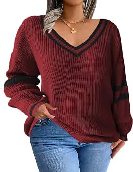 RITERA Plus Size Women's Long Sleeve Sweatshirt - V/Cowl/Turtleneck Pullover Tunic, XL-5XL