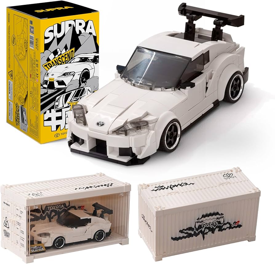 ジャオウガ Amazon.com: MOCBROPCS Toyota Supra Building Car with Display