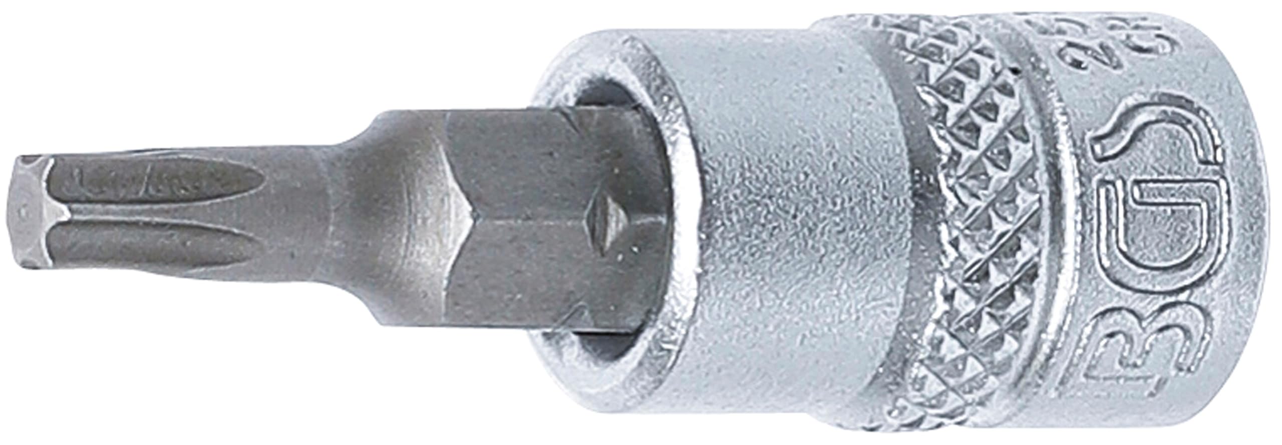 BGS 2592 | Bit Socket | 6.3 mm (1/4") Drive | T-Star (for Torx) T20