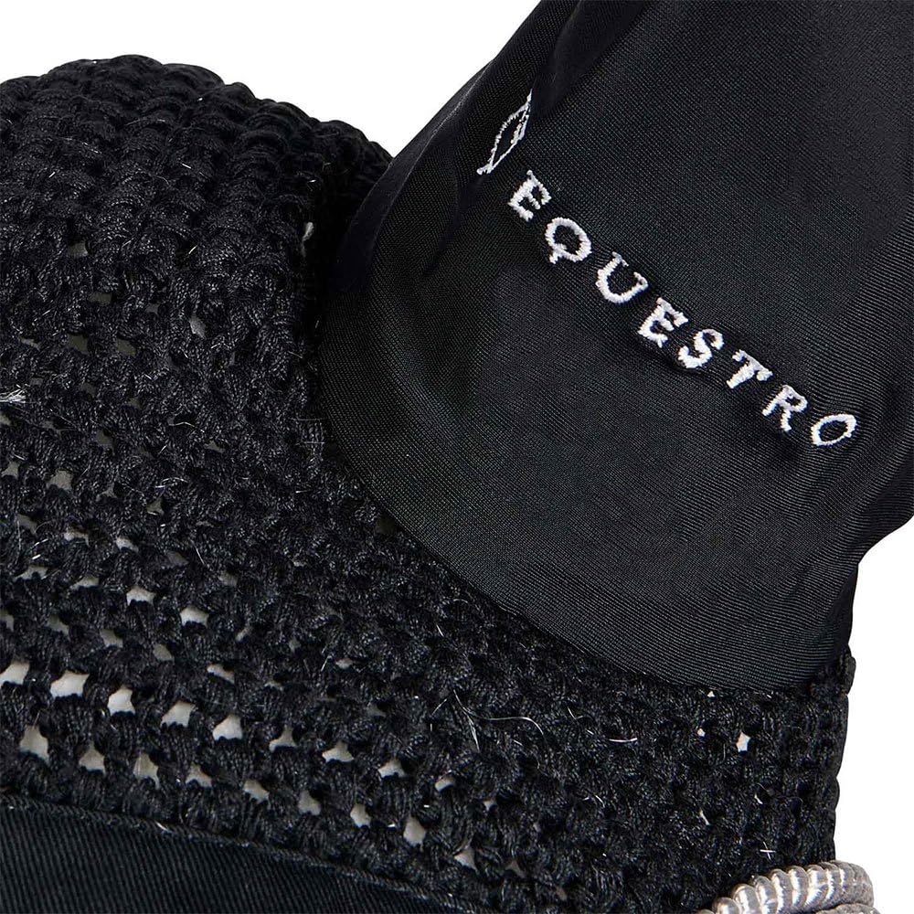 CUFFIETTA COTONE CROCHET PER SOTTOSELLA SS00207 ORECCHIE FODERATE NEOPRENE TG. FULL (NERO)
