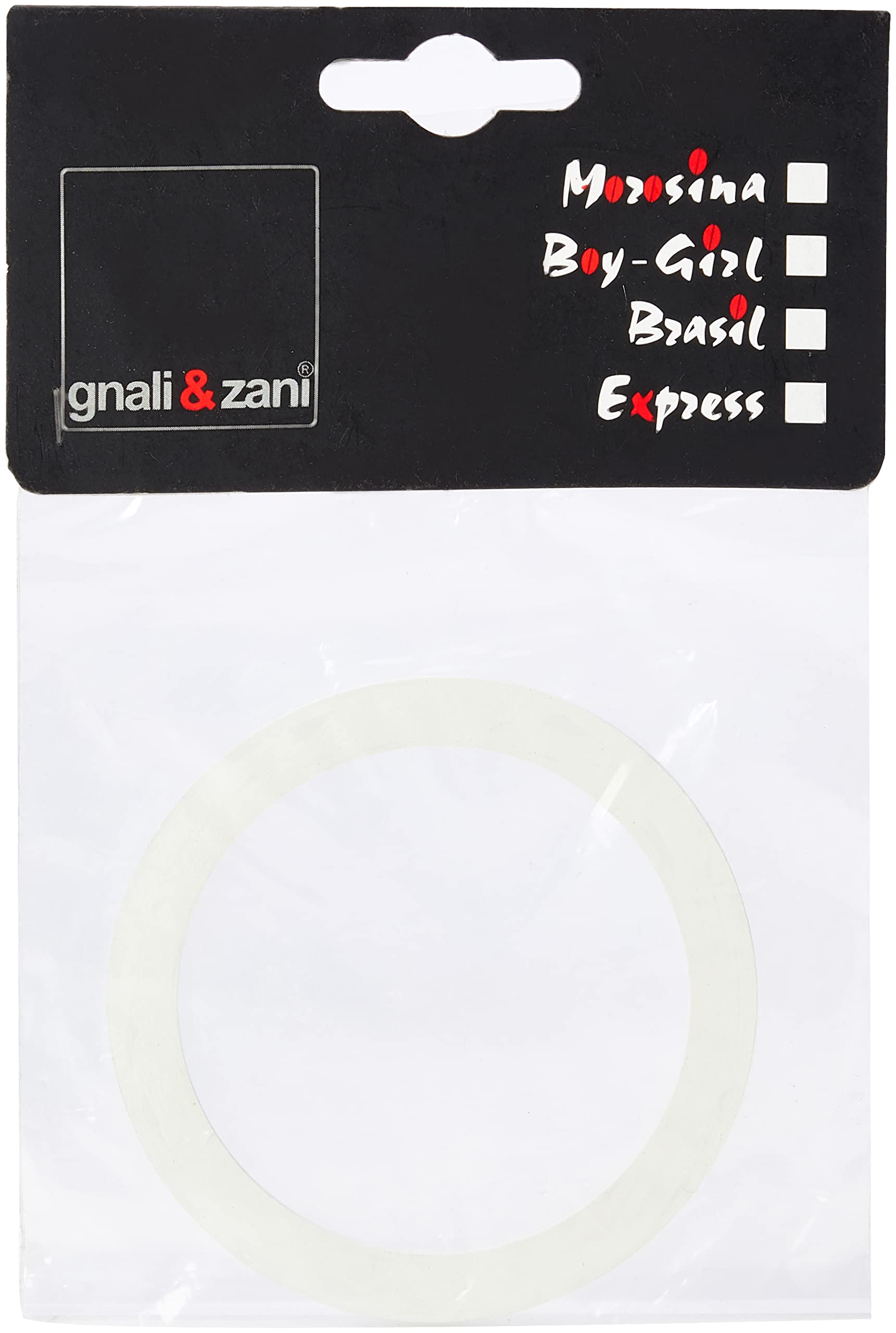 Gnali & Zani Rubber Sealing Ring for Brasil/Morosina Coffee Maker for 9 Cups, Grey