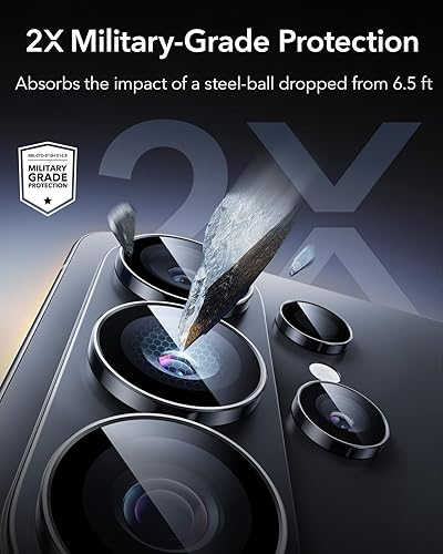 Miniatura 4 de ESR Protector de lente de cámara para Samsung Galaxy S2026 Ultra, protectores de lente individuales, vidrio templado ultrafino con bordes