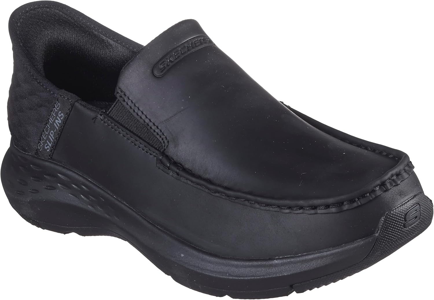 Skechers Men's Parson Oswin Loafer | Casual, Slip-ins, Relaxed Fit, Air-Cooled Memory Foam, Leather