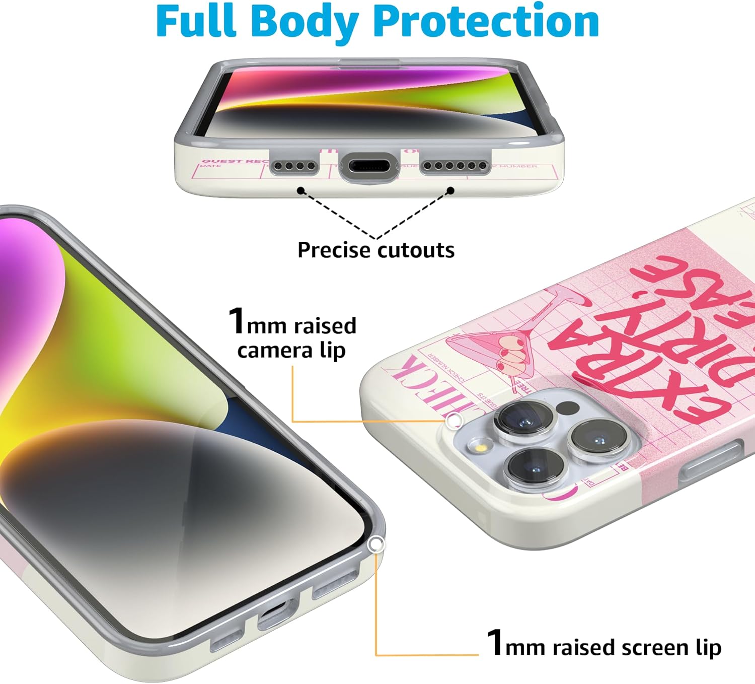 Casely iPhone 16 Pro Case | Extra Dirty Please | Fun on Weekdays | Compatible with MagSafe | Classic Ultra Slim Design