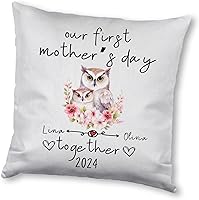 Vista 7 de Funda de almohada personalizada para el hogar, regalo para mamá, abuela, para ella