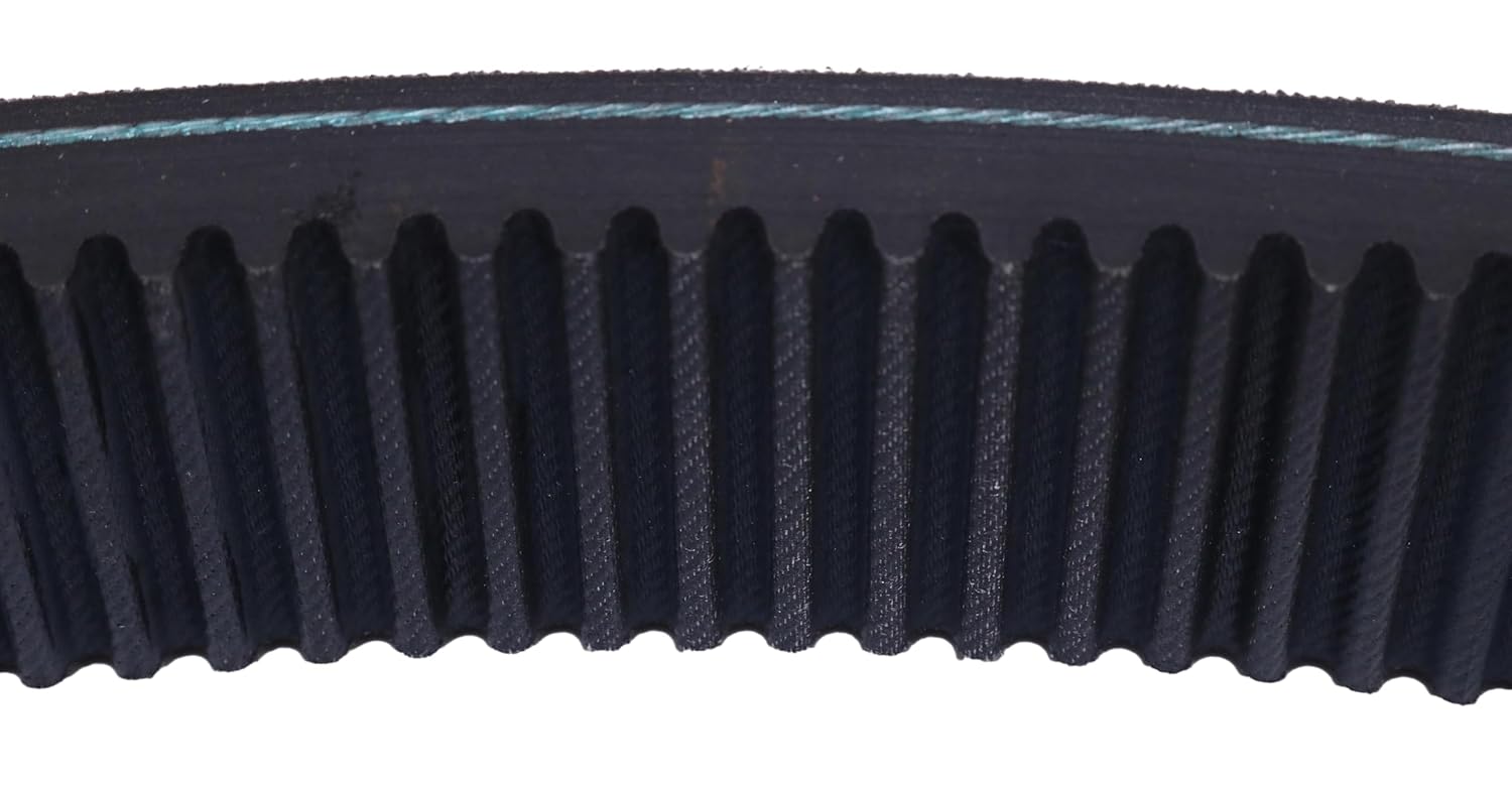 Set of 2 Drive Belt 1182120 Timing Belt 1182106 Compatible with 1 1/2 HP Bridgeport Milling Machine