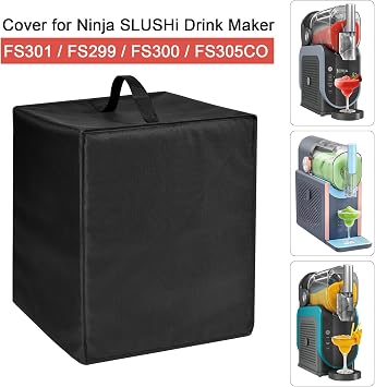 Slushie Machine Cover 冷凍ドリンクメーカー蓋 防水 防塵 帯電防止 ナイロン蓋 ニンジャプロフェッショナルメーカー スラッシー マシンFS301 / SLUSHi プロフェッショナル 冷凍ドリンクメーカー FS301C