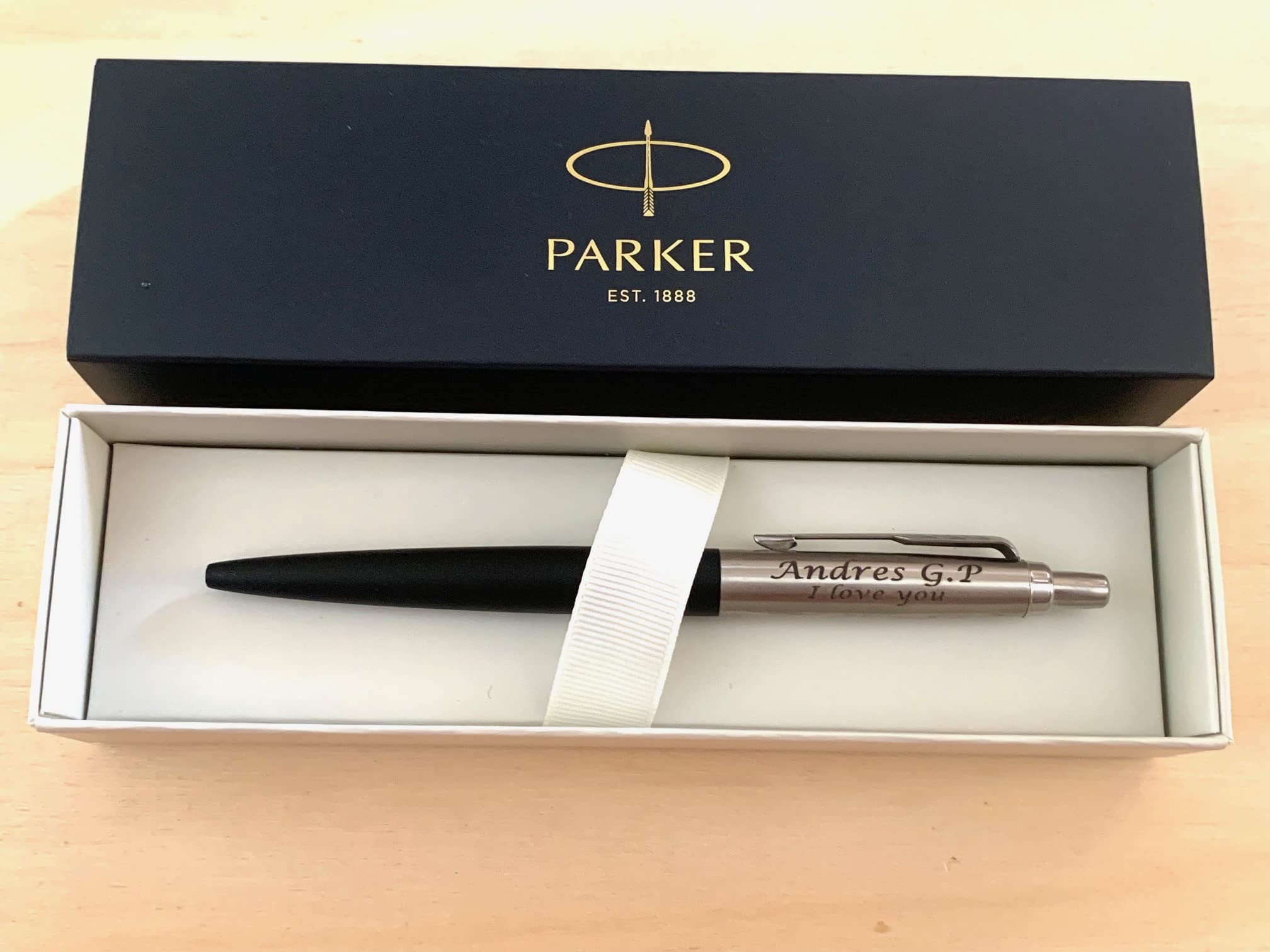 regalo grabado Bolígrafo Parker Jotter XL Personalizado 2 Líneas Texto