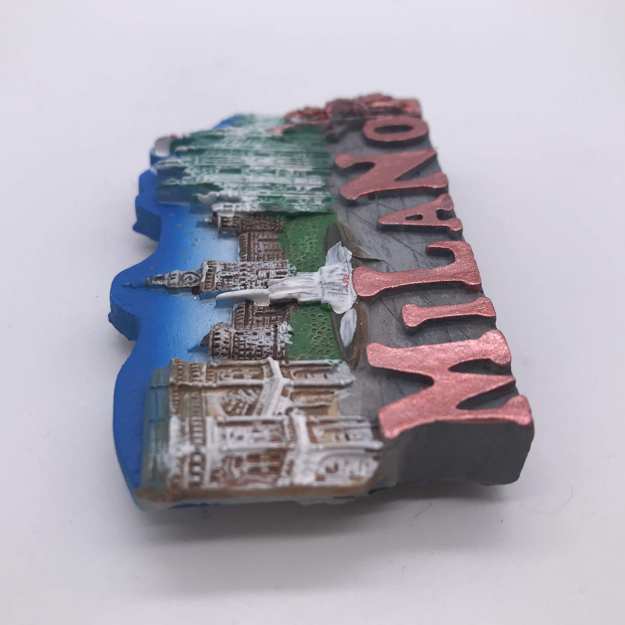 Aimant De Réfrigérateur 3D Milan Italie - Cadeau Souvenir En