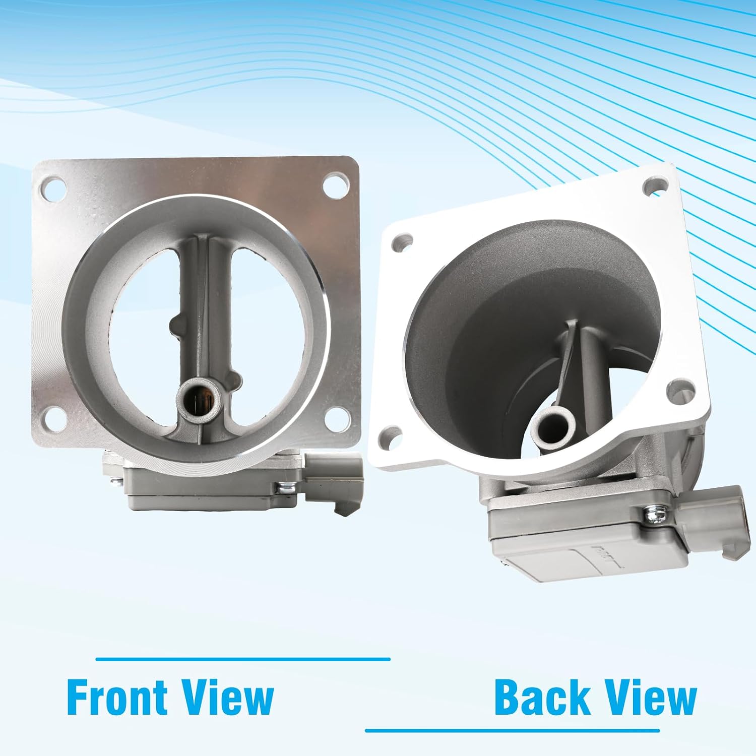 Mass Air Flow Sensor MAF Compatible With Bronco E-150 E-250 E-350 F-150 F-250 F-350 F5UF12B579AA