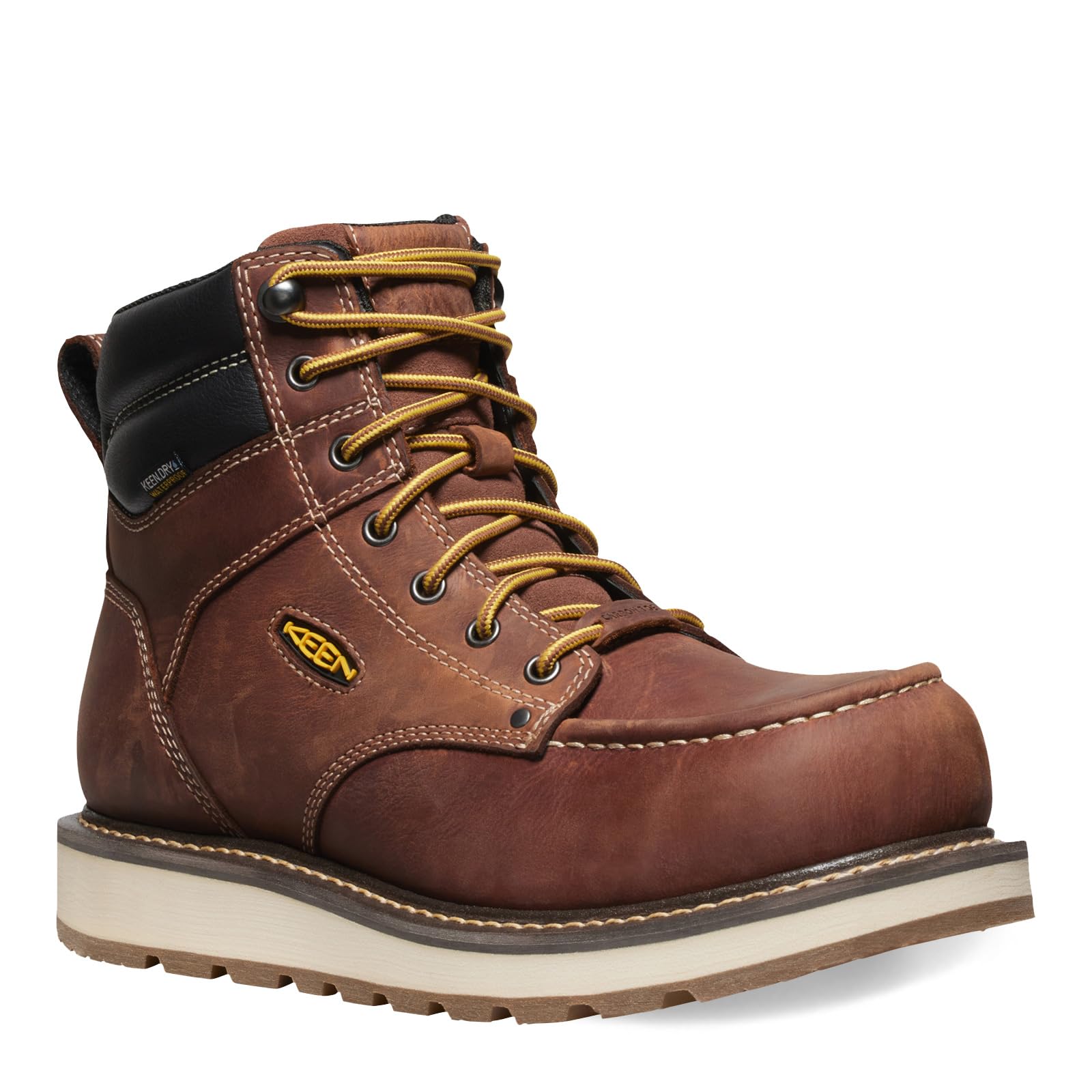 KEEN Utility Men's Cincinnati 6" Composite Toe Waterproof Wedge Work Boots