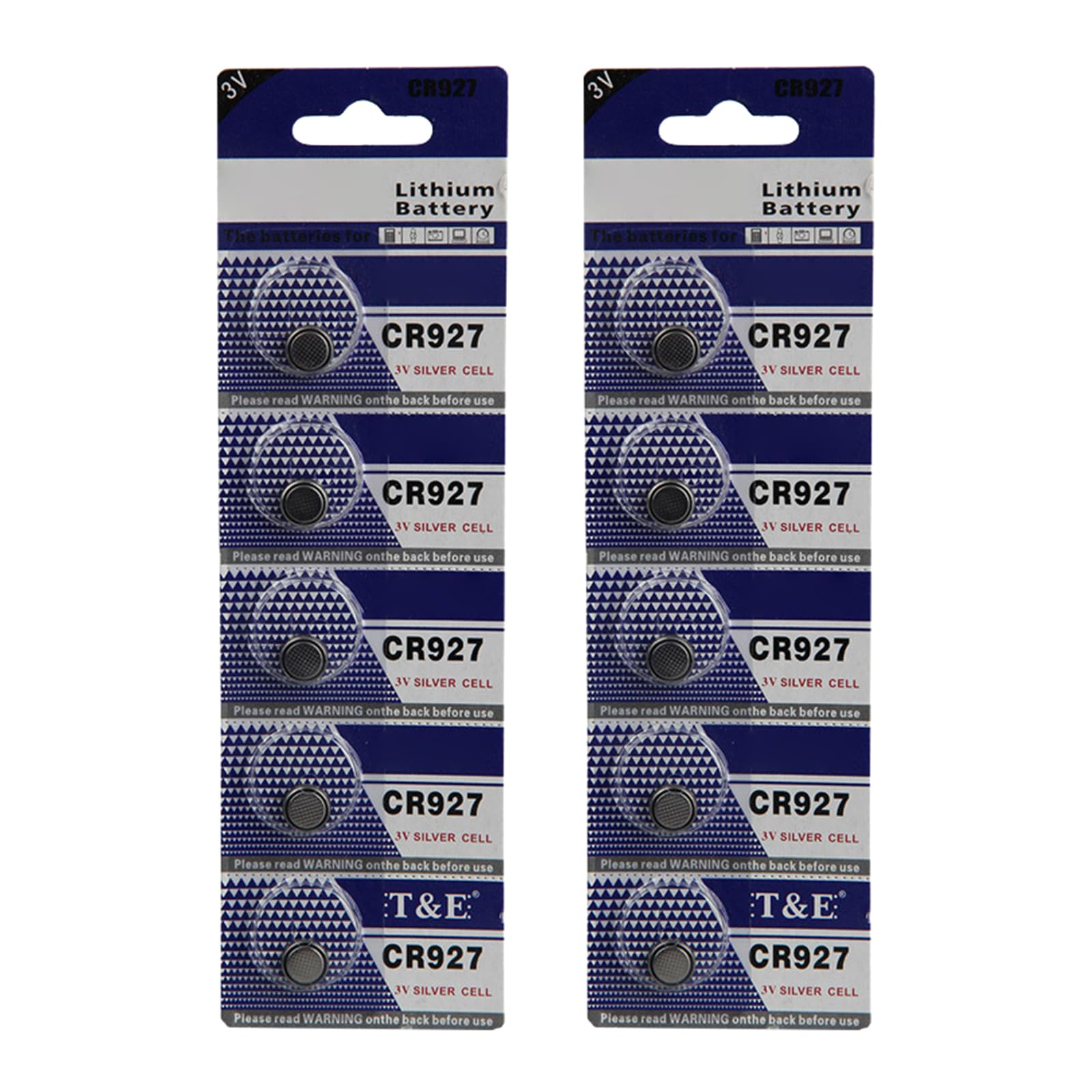 SCUDGOOD Pack Of 5pcs/10pcs Long Lasting CR927 Batteries 3V Button Coin Cell Batteries Power For DIY Small Electronics CR927 Button Cell Batteries