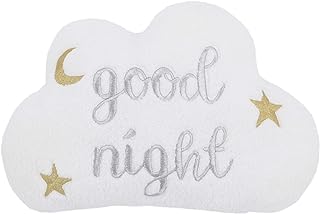 NoJo White Cloud with Gold & Silver Embroidery 