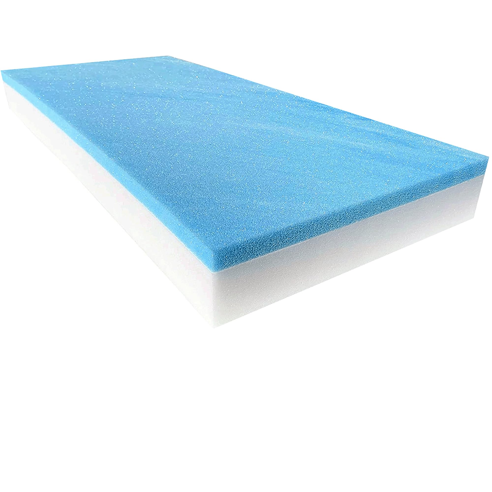 FoamTouch 5" x 28" x 75" Bunk Mattress, Gel Memory Foam on High Density White Foam, RV Mattress Replacement Variety, Cover Not Included