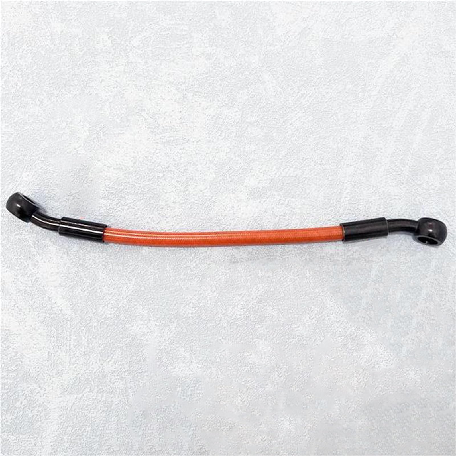 Motorcycle Brake Hose 28°-28° Motorcycle Accessories Hydraulic Braided Brake Line Cable Oil Hose M8 Banjo 10CM-500CM(450CM)