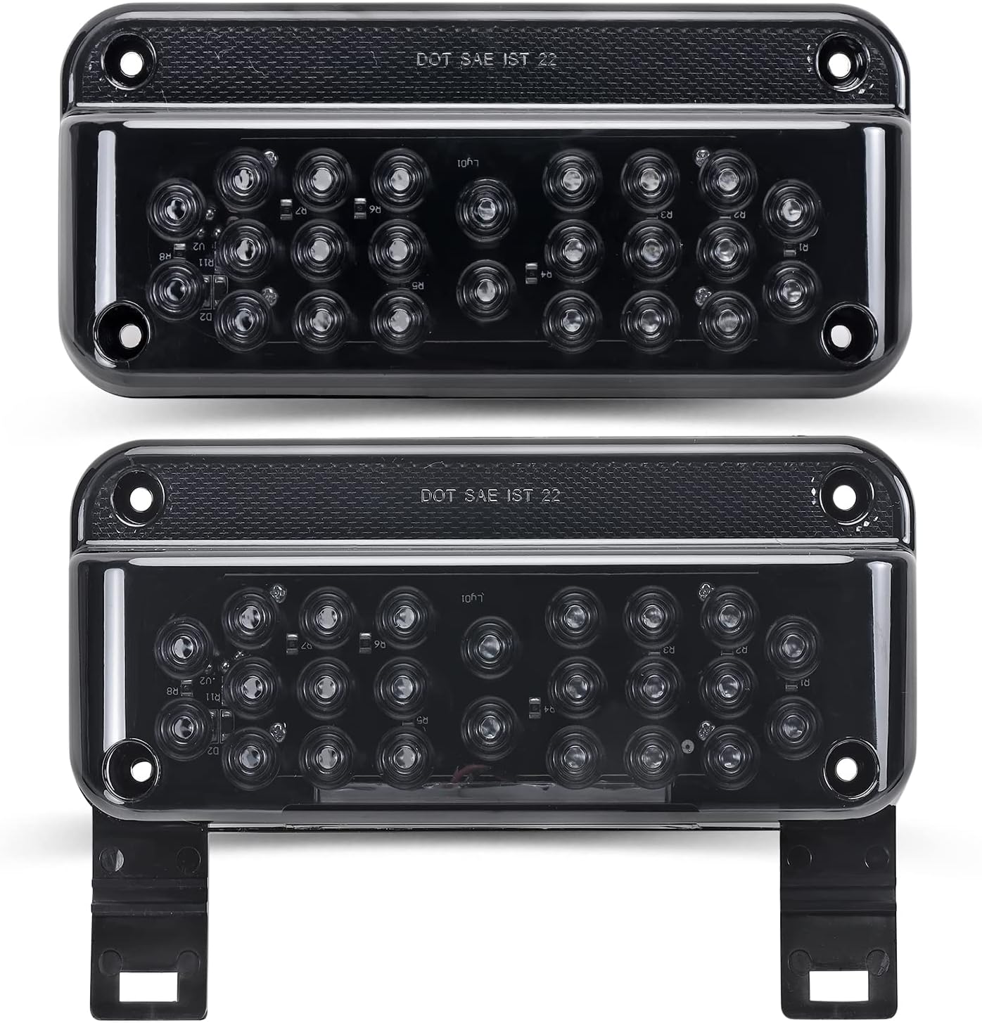 VINAUO Trailer lights, RV Tail Lights LED, RV Tail Lights Brake Stop Turn LED Trailer Light Kit