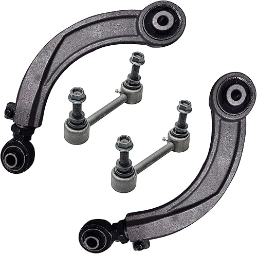 Miniatura 537 de Detroit Axle - Brazos de control delanteros inferiores con rótula + barras estabilizadoras de repuesto para Chrysler Dodge Intrepid 300M Concorde