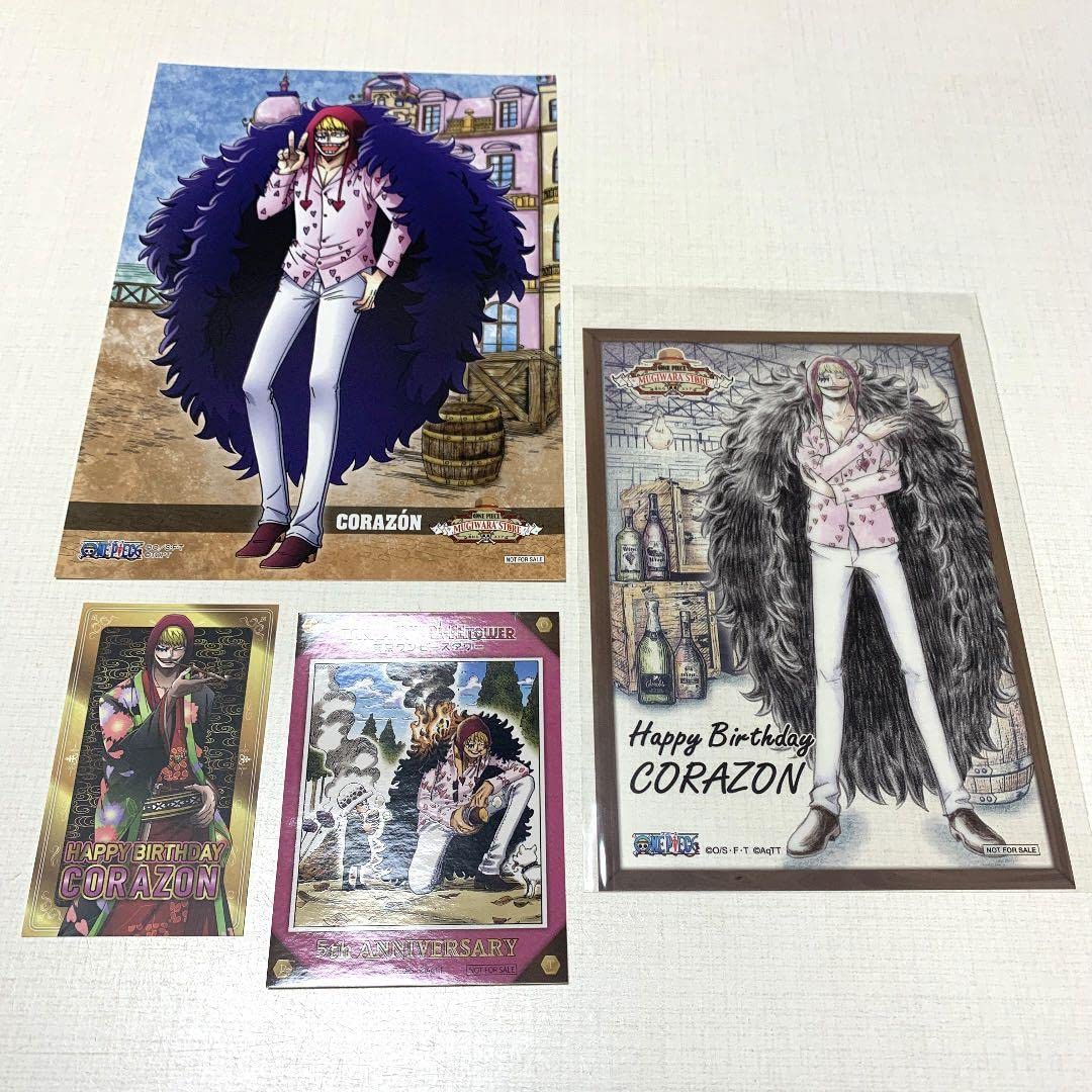 ONE PIECE 東京ワンピースタワー コラソン バースデー クリアシート 東京ワンピースタワー】7月のコラソンのバースデイを記念した