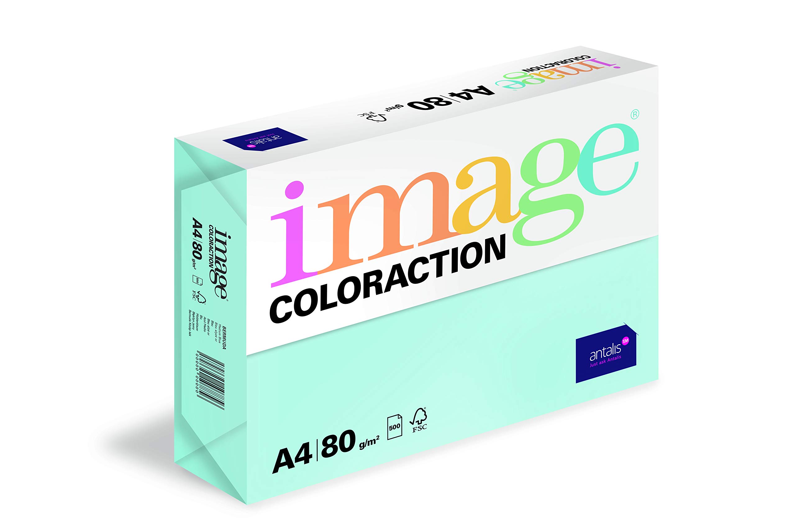 Papier de couleur Bleu alizé 80 g/m² A4 Image Coloraction pour codification couleur de dossiers - 4