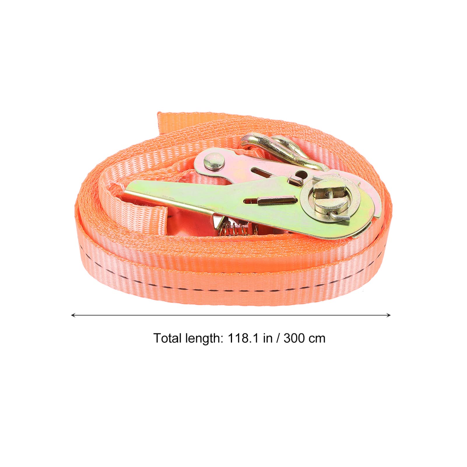 Cable de Correas de Amarre de trinquete: Correas de Cable de sujeción Reutilizables Correas de Carga Correas de Amarre Correas de trinquete para Equipaje de camión de Carga Ajuste de Carga 2,5 m