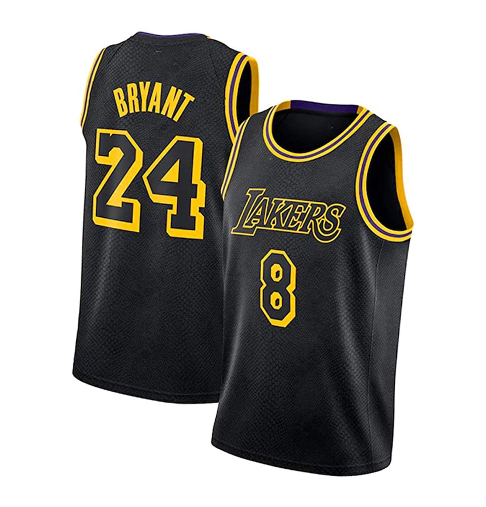 Dear, you Bryant Front 24# Atrás # 8 Paño de Baloncesto Especial de Bordado Especial ZJESI, Sudadera DE Confort