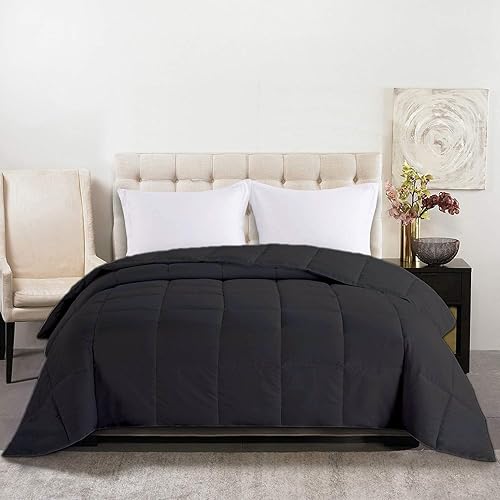 Miniatura 9 de Edredón para todas las estaciones, 100% algodón egipcio, 800 hilos, relleno de 750 hilos, relleno de edredón con pestañas en las esquinas,