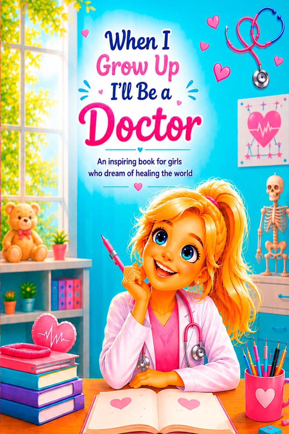 When I Grow Up I'll Be a Doctor: An inspiring book for girls who dream of healing the world