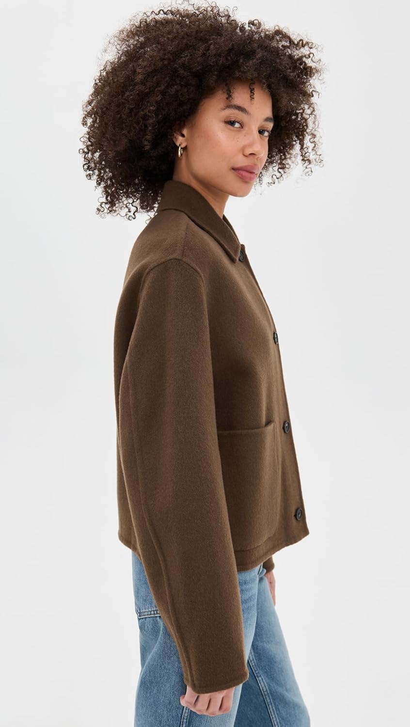 Vince Women's Cash Wool Short Jacket - Image 4