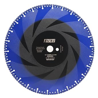 14" Metal Cutting Blade 350mm Diamond Cut Off Wheel All Purpose Heavy Duty for Stainless Steel Rebar Metal Reinforced Concrete