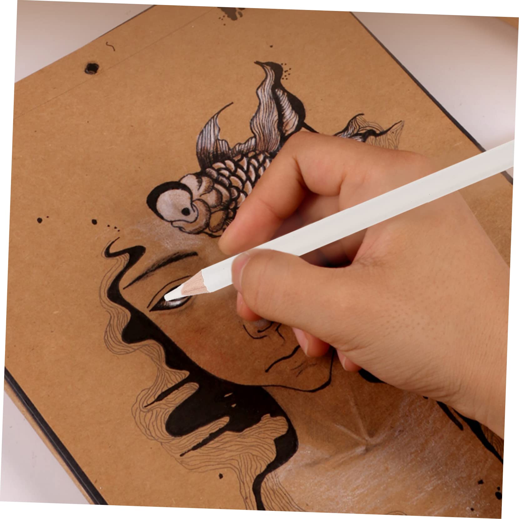 3 Juegos Lápiz De Carbón Lápiz De Color Lápiz De Dibujo De Arte Lápices De Carbón Para Dibujar Pintura Carboncillo Dibujar Herramientas De Pintura Madera 3 Piezas * 3
