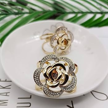 Amazon.co.jp: スカーフリング スカーフ留め シルク スカーフ バックル